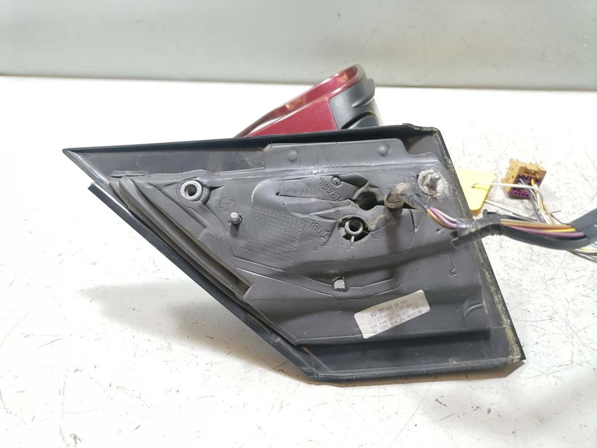 VW Polo 9N3 original Au&szlig;enspiegel rechts elektrisch verstellbar beheizt LC3R Winterred Bj.2005